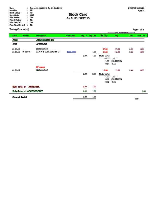 Stock Card Multi UOM 3